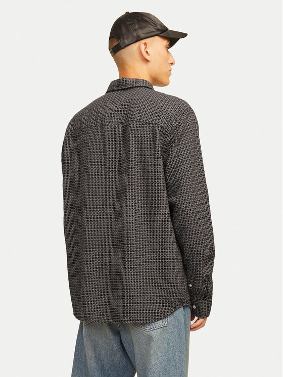 Jack & Jones Jack & Jones Koszula Joshua 12260673 Brązowy Relaxed Fit