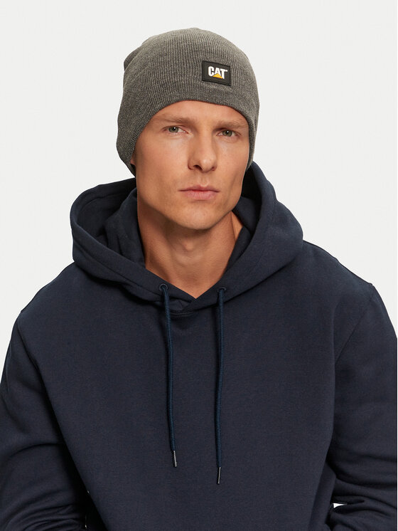 CATerpillar CATerpillar Kapa Logo Knit 1120038-004 Siva