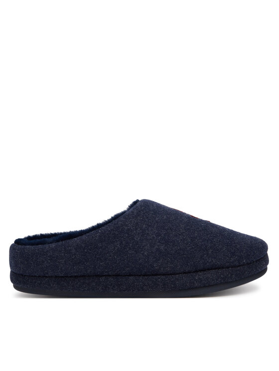 Tommy Hilfiger Tommy Hilfiger Papuče Th House Shoe Flannel FW0FW09699 Tamnoplava