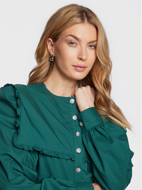 Custommade Custommade Повсякденна сукня Lora 999369446 Зелений Regular Fit