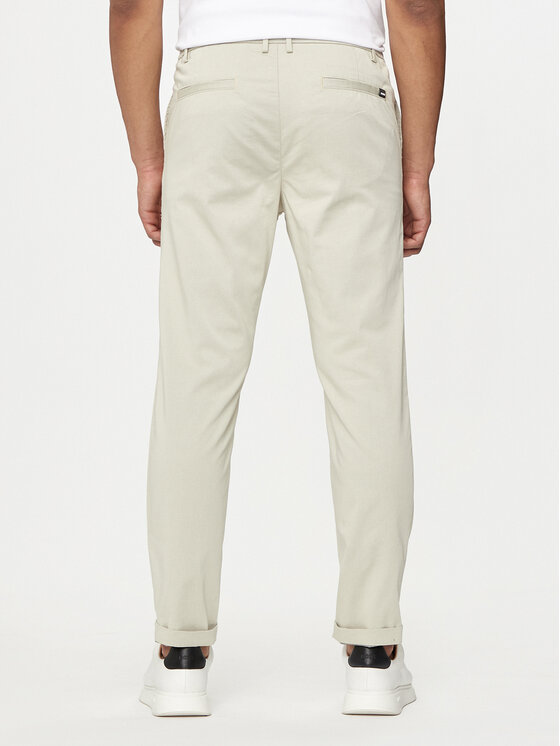 BOSS Boss Chino-püksid P-Kane-El 50514213 Ekrüüvärv Regular Fit