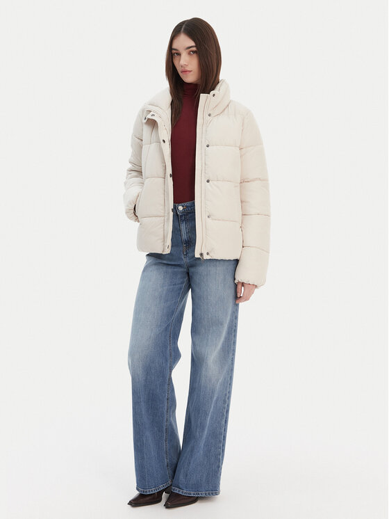 ONLY ONLY Télikabát New Cool 15295424 Bézs Regular Fit