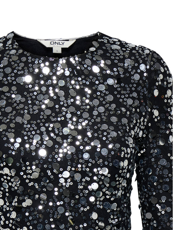 ONLY ONLY Bluse Catina 15358382 Schwarz Slim Fit