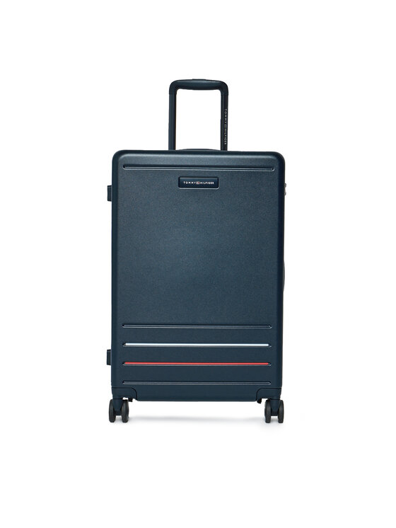 Tommy Hilfiger Tommy Hilfiger Közepes bőrönd AU0AU01974 Fekete