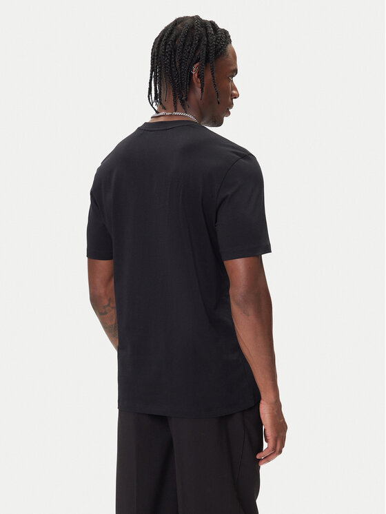 HUGO HUGO T-Shirt Didug 50548557 Černá Regular Fit