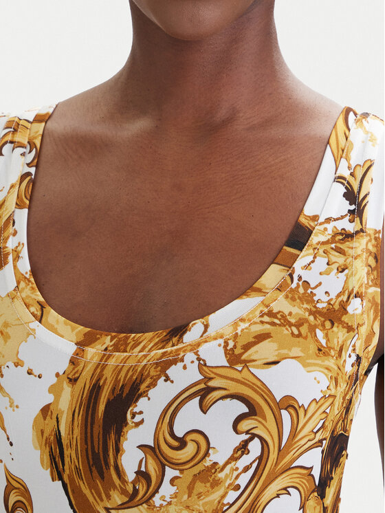 Versace Jeans Couture Versace Jeans Couture Повсякденна сукня 80HAO946 JS533 Білий Slim Fit