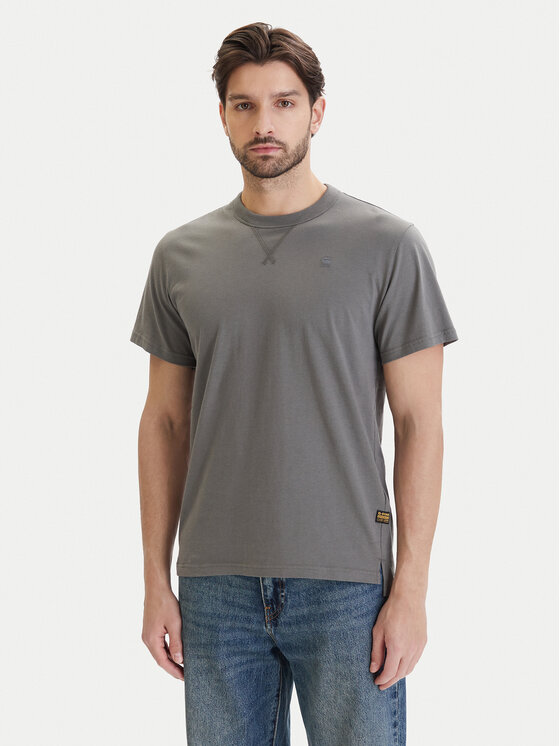 G-Star Raw Tricou Nifous D24449-336 Gri Regular Fit