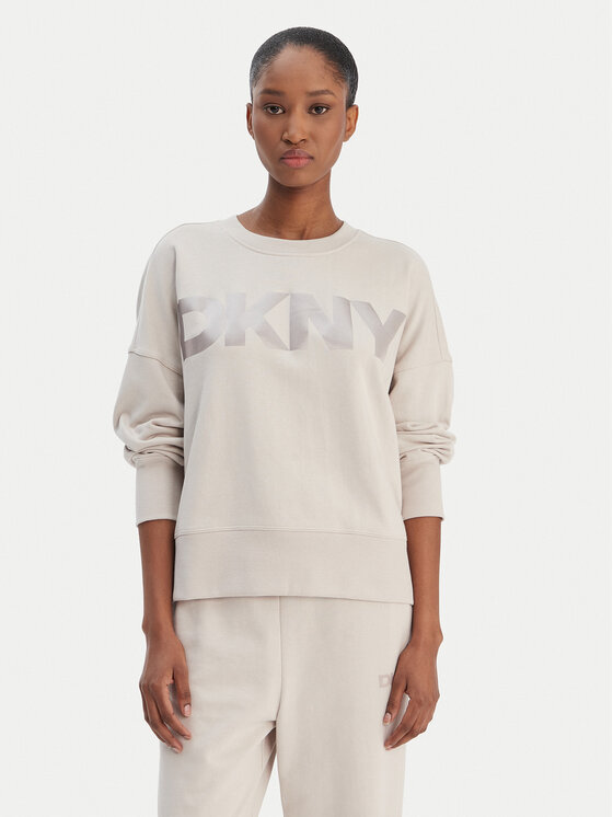 DKNY Sport DKNY Sport Pulóver DP6T1561 Bézs Oversize