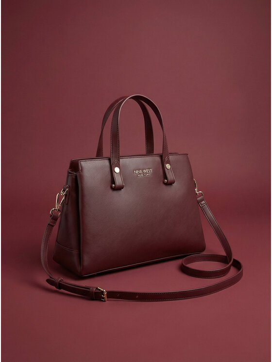 Nine West Nine West Дамска чанта CEO-MAINE-LDA8203 Бордо