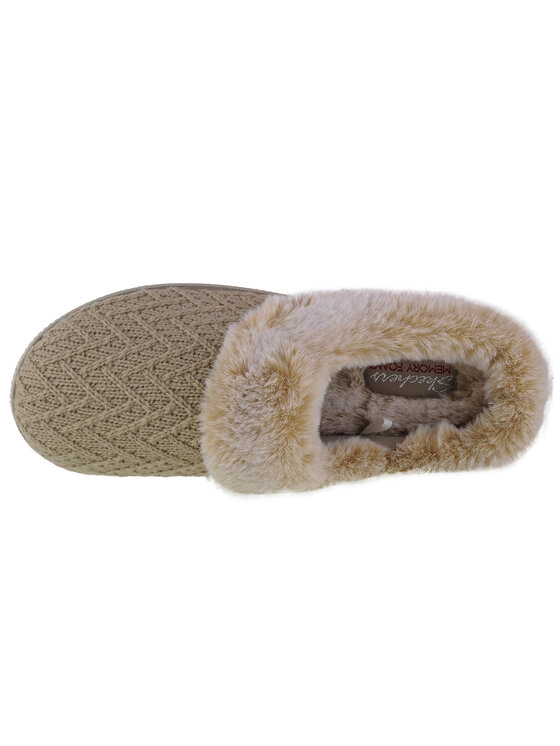 Skechers Skechers Pantofole Skechers Cozy Campfire - Home Essential Beige