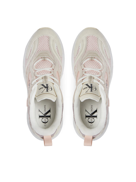 Calvin Klein Jeans Calvin Klein Jeans Superge Retro Tennis Su-Mesh Wn YW0YW00891 Bež