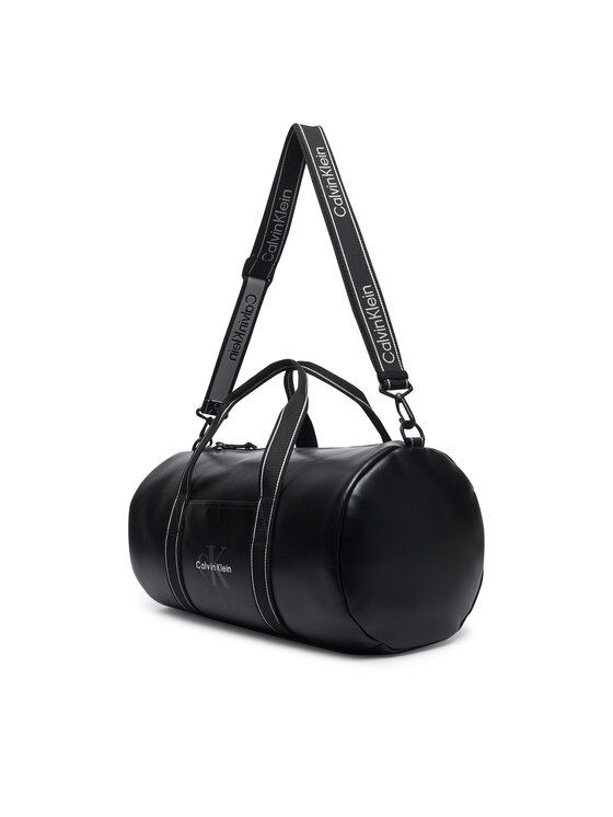 Calvin Klein Calvin Klein Krepšys Bold Logo Webbing Weekender LV04D3461G Juoda