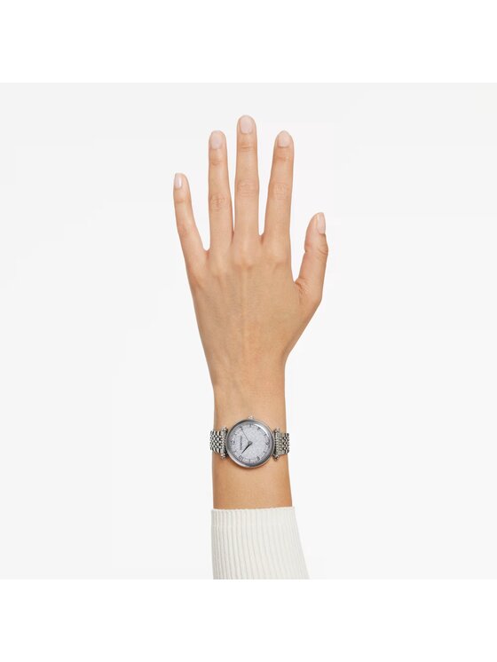 Swarovski Swarovski Zegarek Crystalline Wonder 5656929 Srebrny