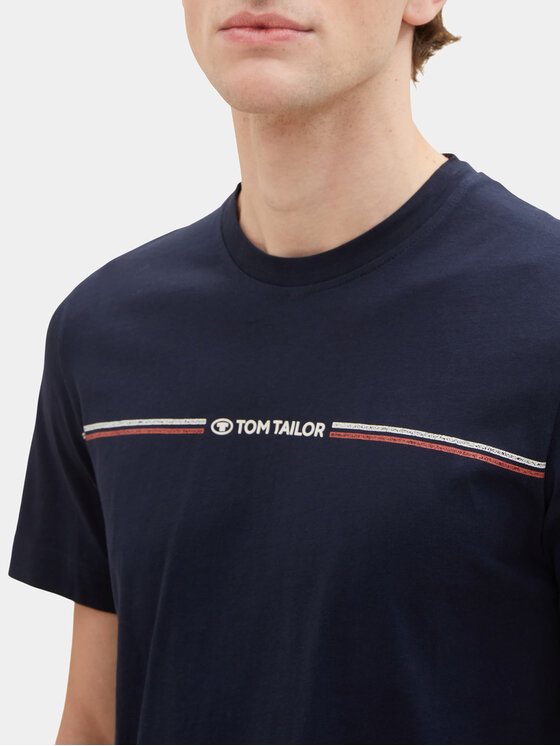 Tom Tailor Tom Tailor T-shirt 1037803 Tamnoplava Regular Fit
