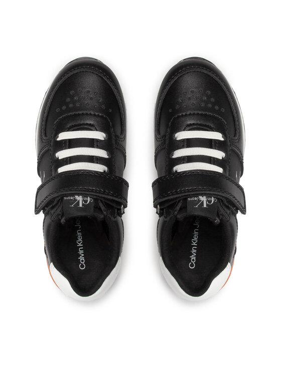 Calvin Klein Jeans Calvin Klein Jeans Sneakersy Low Cut Lace-Up Sneaker V1B9-80133-0208 S Czarny