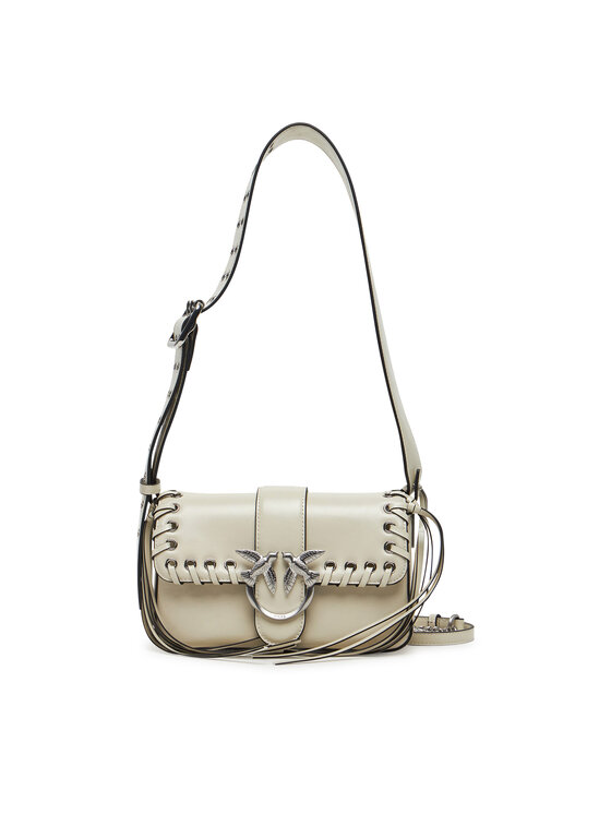 Geantă PINKO Love One Mini Slouchy Fl PE 25 PLTT 104340 A28D Bej