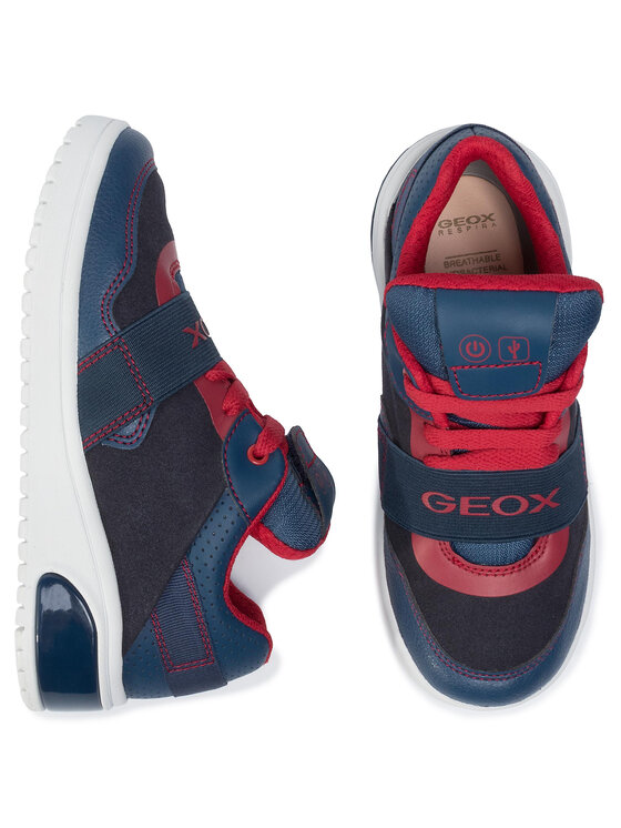 Geox Geox Sneakersy J Xled B. B J927QB 0AUFH C0735 S Tmavomodrá
