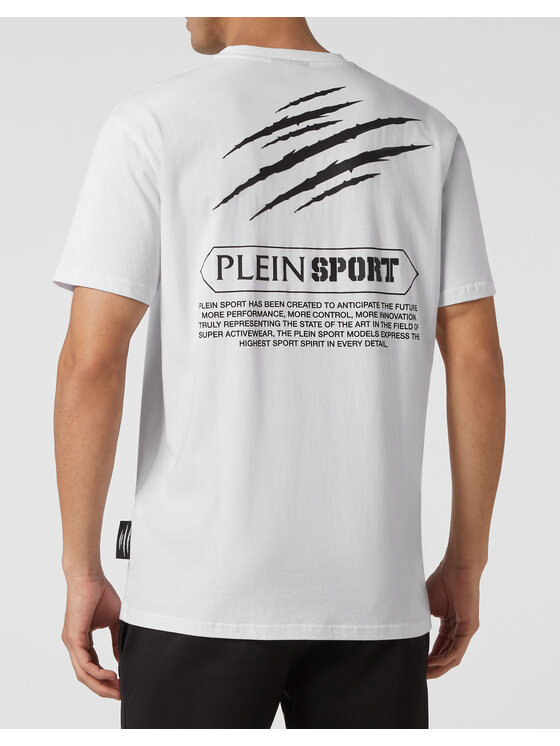 Plein Sport Plein Sport T-Shirt 3371 Biały Regular Fit