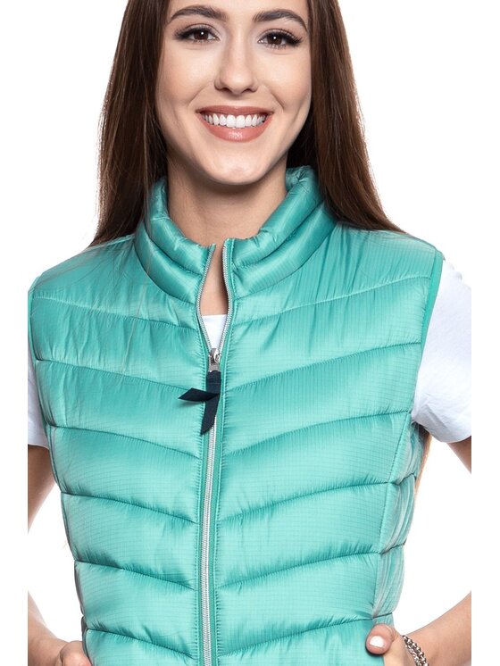 Mustang Mustang Smanicato HOLLY SC LIGHT VEST Verde Regular Fit