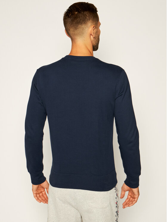 blå champion sweatshirt