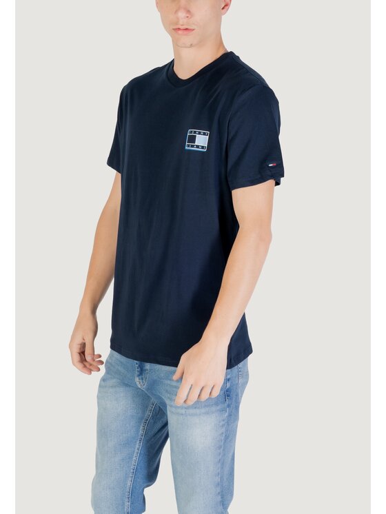 Tommy Jeans Tommy Jeans T-shirt TJM SLIM POP COLOR F Blu Slim Fit