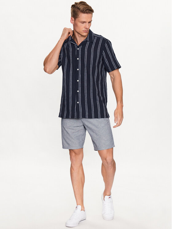 Only & Sons Only & Sons Koszula 22025659 Granatowy Regular Fit