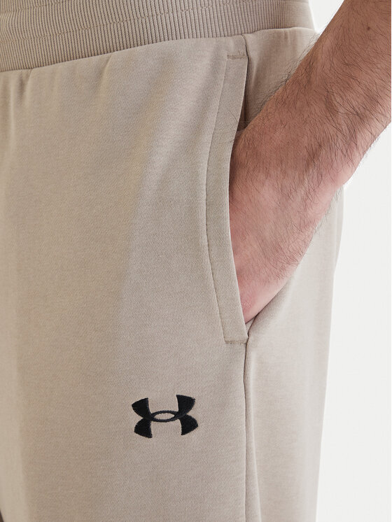 Under Armour Under Armour Sportovní kraťasy UA Rival Lightweight 6009345 Béžová Regular Fit