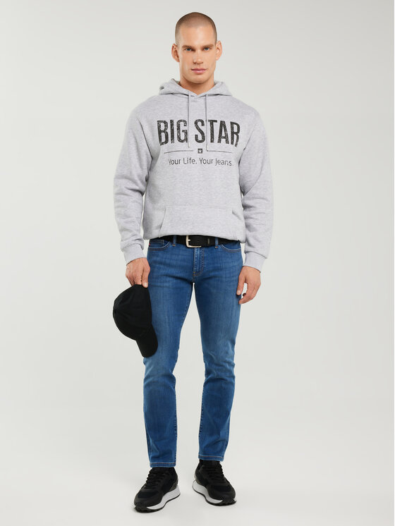 BIG STAR BIG STAR Jeansy TEDD Niebieski Slim Fit