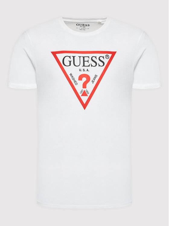 Guess Guess T-shirt M2GI68 KBA60 Bianco Regular Fit