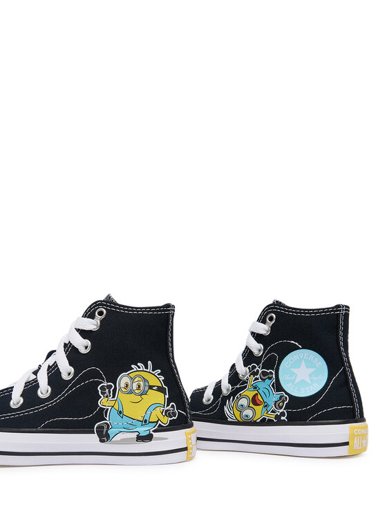 Converse Converse Kedas Converse x Minions Chuck Taylor All Star A21406C Melns