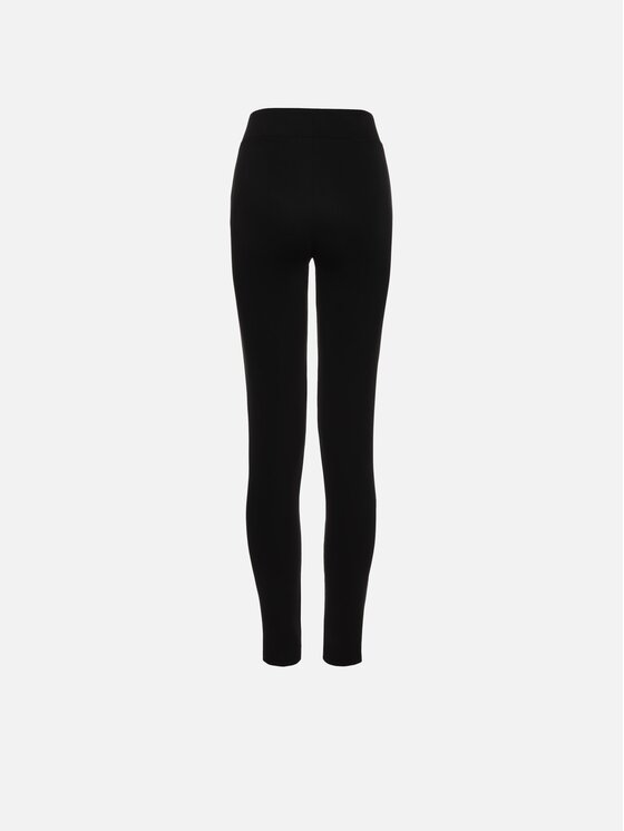 La Mania La Mania Legginsy MELL Czarny Basic Fit