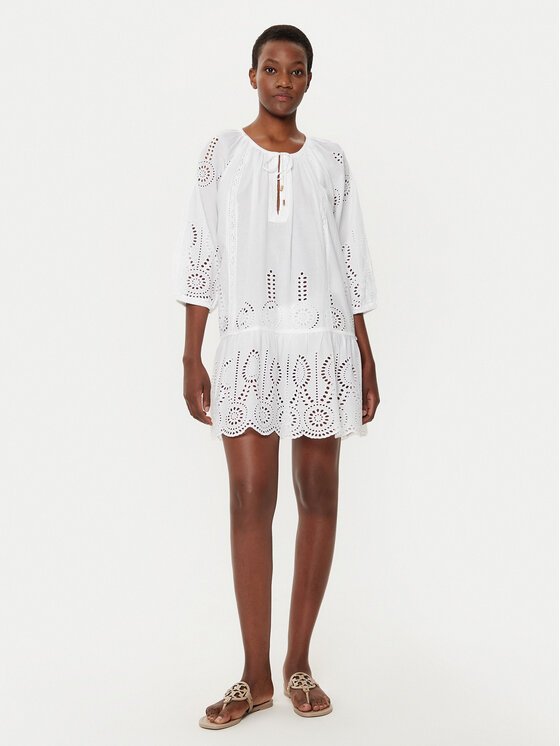 Melissa Odabash Melissa Odabash Strandkleid Ashley Weiß Regular Fit