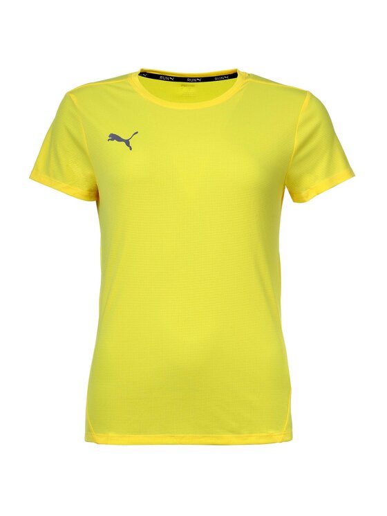 Puma Puma T-Shirt 26926 Żółty Comfort Fit