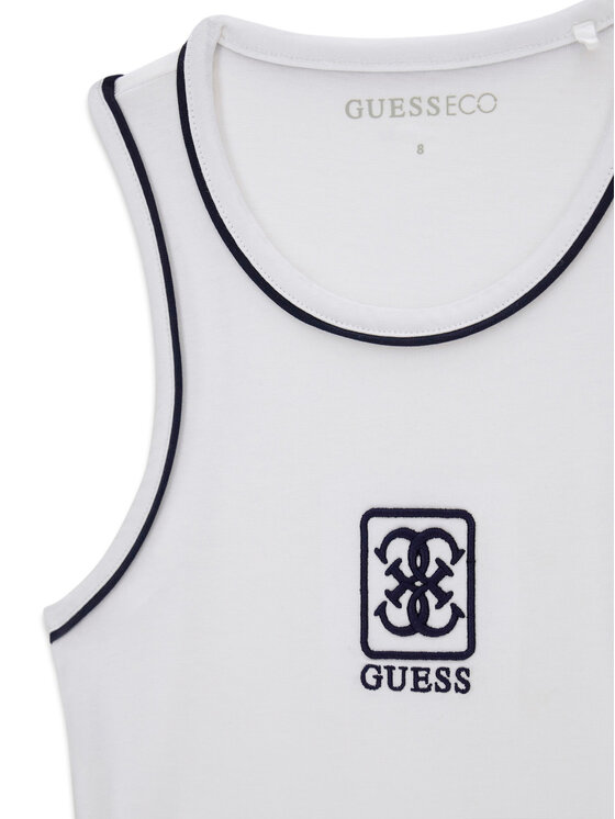 Guess Guess Top J6GI11 K6YW4 Bijela Regular Fit