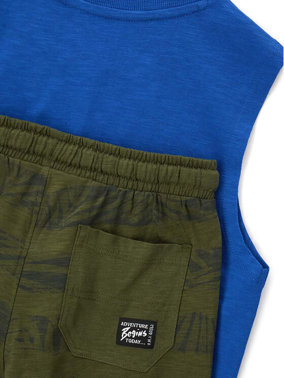 Original Marines Original Marines Súprava top a kraťasy DFP4323YM Farebná Regular Fit