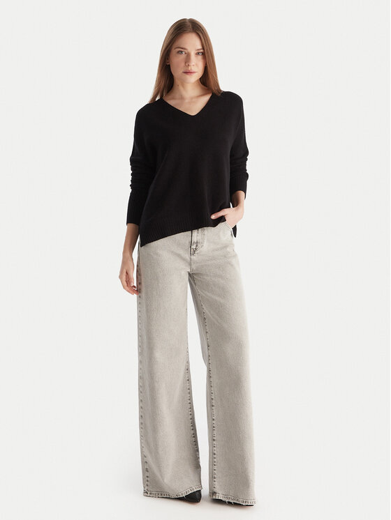 Kontatto Kontatto Maglione 3M0842C Nero Relaxed Fit