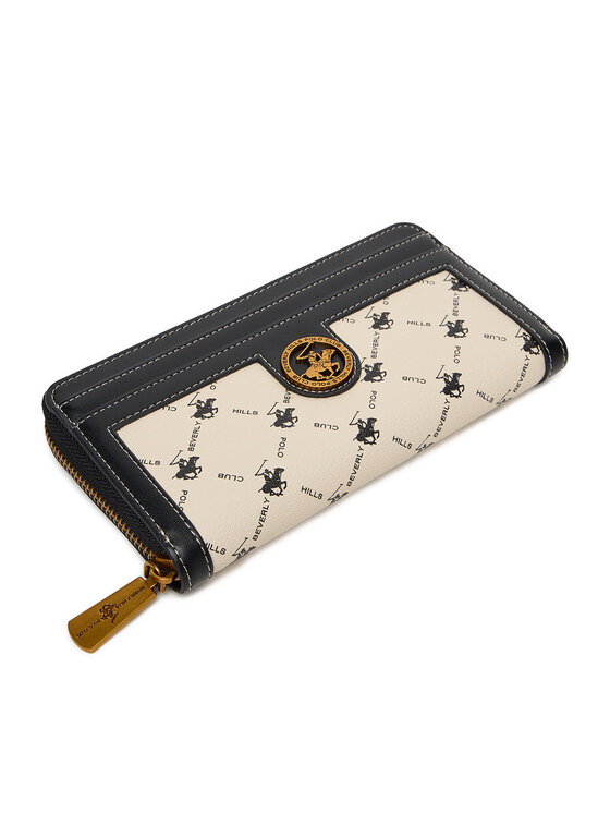Beverly Hills Polo Club Beverly Hills Polo Club Πορτοφόλι CEO-BHPC-W1-001-AW25 Εκρού