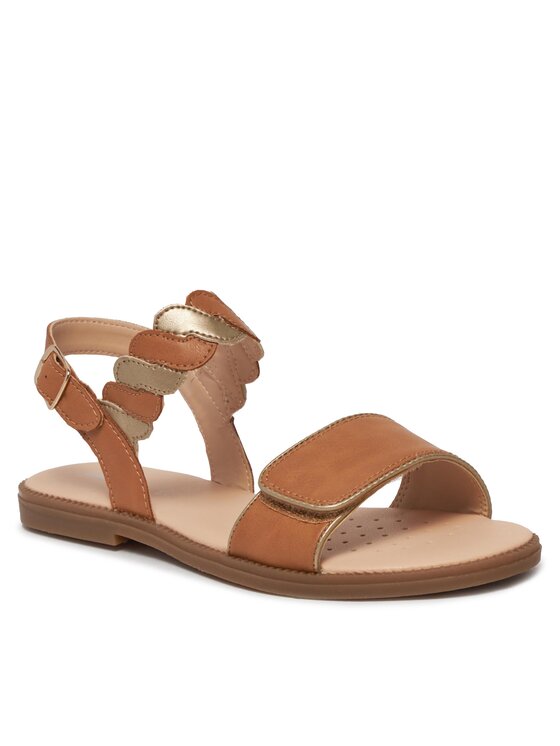 Geox Geox Sandale J Sandal Karly Girl J4535G 054AJ C5B2U D Bež