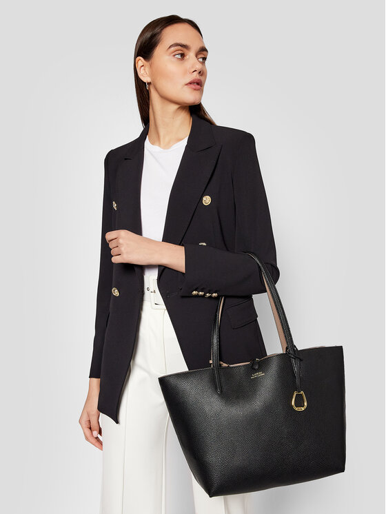 LAUREN RALPH LAUREN Lauren Ralph Lauren Torbica Rvrsble Tote 431795329001 Crna