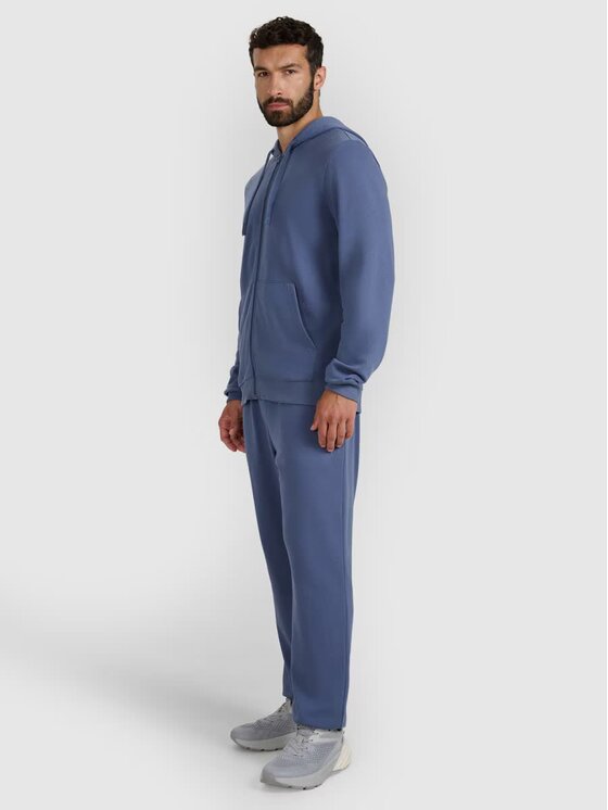 4F 4F Mikina 4FWMM00TSWSM1768-32S Modrá Regular Fit