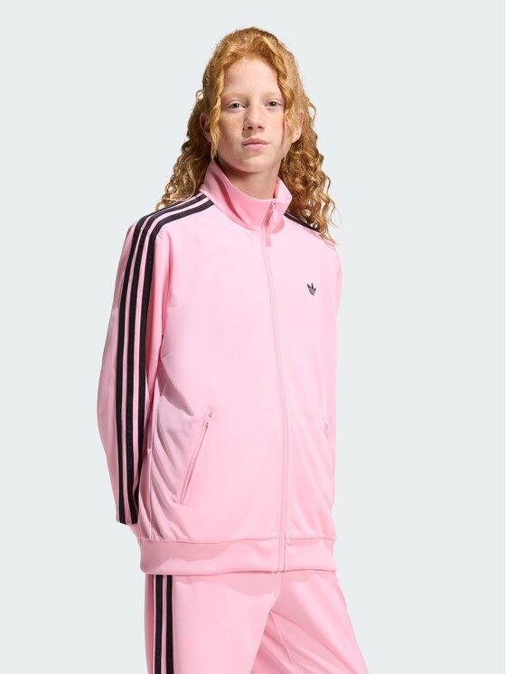 adidas adidas Bluza FIREBIRD LOOSE Różowy Loose Fit