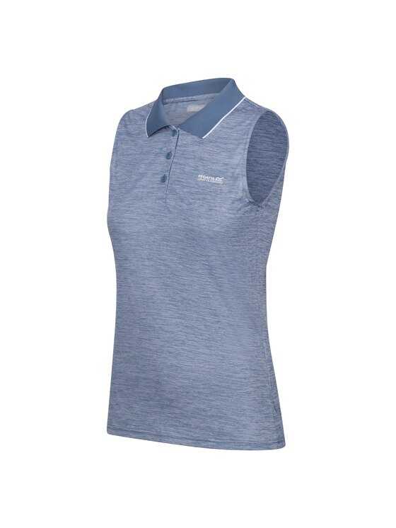Regatta Regatta Polo RG6845 Błękitny Over Fit