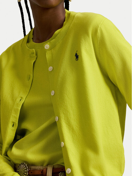 Polo Ralph Lauren Polo Ralph Lauren Kardigán 211971871502 Zöld Slim Fit