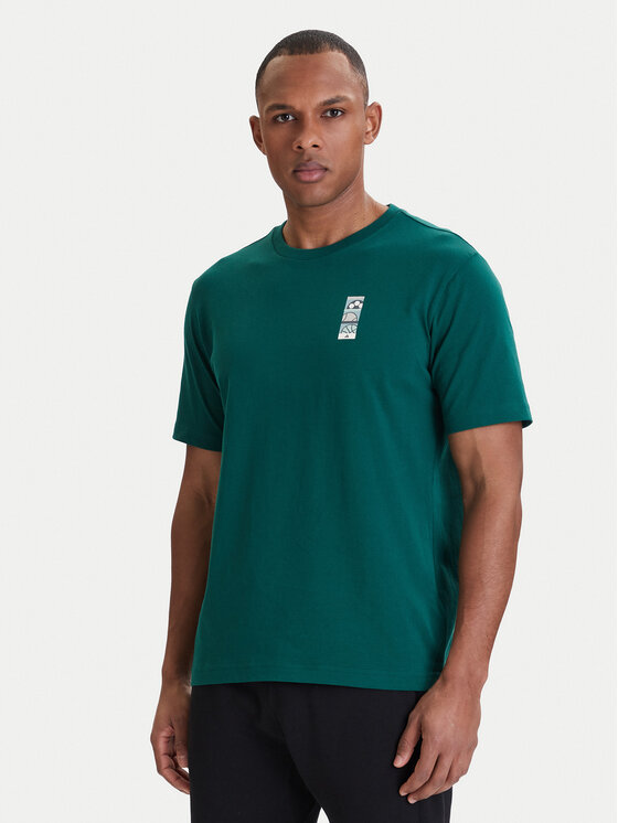 adidas Tricou Memories Of Sport Poster Graphic KB2507 Verde Regular Fit