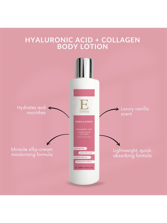 Erthskin London Erthskin London Kwas Hialuronowy + Kolagen Balsam do ciała