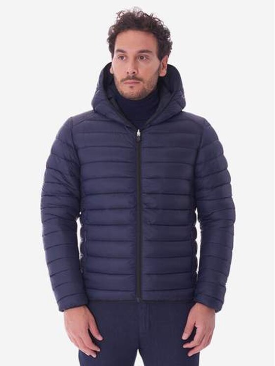 Save The Duck Save The Duck Kurtka zimowa giubbotto uomo erza Niebieski Regular Fit