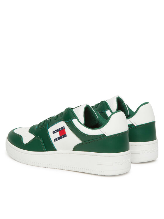 Tommy Jeans Tommy Jeans Sneakersy (New) Tjm Retro Basket Ess EM0EM01395 Biały