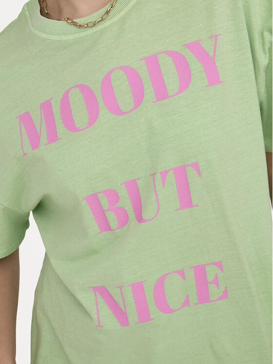 ONLY ONLY Tricou Rilly 15316994 Verde Regular Fit