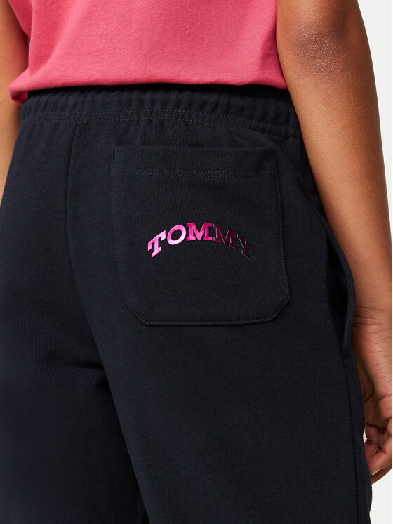 Tommy Hilfiger Tommy Hilfiger Melegítő alsó KG0KG08386 Sötétkék Relaxed Fit