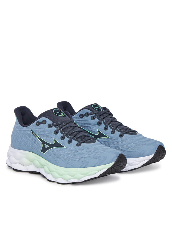 Mizuno Mizuno Skriešanas apavi Wave Sky 8 J1GC2402 Zils